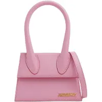 Jacquemus Le Chiquito Moyen lichtroze tas