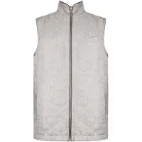 Hackett London Omkeerbaar Heren Beige Linnen Gilet