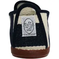 Flossy Style Amara Heren Navy/Crème Plimsolls