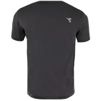 Diadora Easy Tennis Heren Zwart T-Shirt