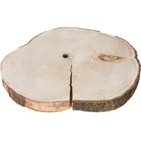 Naturel Collections Boomschijf Ø30x3cm - Natural Collections Boomschijf onderbord Ø30x3cm