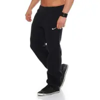 Nike Heren Club Swoosh Cuff Joggingbroek in zwart