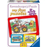 Ravensburger 06573: Baggermachine, tractor en kipper