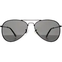 Prive Revaux Aviator Unisex Kaviaar Zwart Grijs Commando Mini