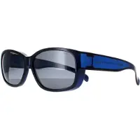 Invu Rechthoek Unisex Transparant Blauw Gepolariseerd E2401