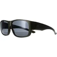 Invu Rechthoek Unisex Mat Olive Metallic Grey Gepolariseerd E2601