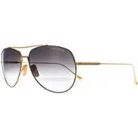 Dita Aviator Unisex Zwart Geel Goud Donkergrijs naar Helder Kleurverloop Flight 004