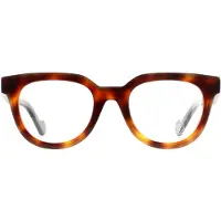 Moncler ML5005 053 Blonde Havanna Dames zonnebrilmonturen