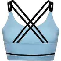 Boxraw Valerie Dames Baby Blauw Sportbeha