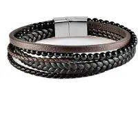 U.s. polo assn. US Polo Assn Jewellery Brandon Zwarte Armband