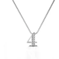 MYC Paris Nummer 4 hangers - Zilver en kristal