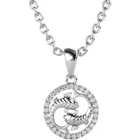 MYC Paris Vissen Zodiac Hangers - Zilver en Kristal
