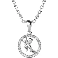 MYC Paris Boogschutter Zodiac Hangers - Zilver en Kristal