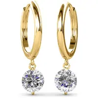 MYC Paris Grace Oorbellen - Goud en Kristal
