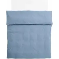 HAY Dekbedovertrek Fineline Duvet Cover Blue-220 x 220 cm