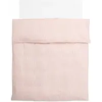 HAY Dekbedovertrek Fineline Duvet Cover Soft Pink-160 x 210 cm