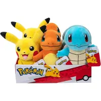 Pokémon Knuffel Kanto First Partners Willekeurig model