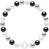 ATELIERS SAINT GERMAIN Armband Rij van Echte GeCultiveerde Zoetwaterparels Rond 6-7 mm