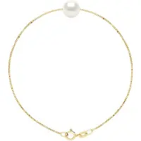 ATELIERS SAINT GERMAIN Armband Echte Gecultiveerde Zoetwaterparel Rond 8-9 mm