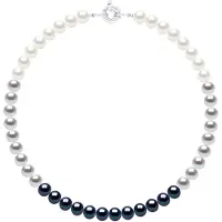 ATELIERS SAINT GERMAIN Ketting van Echte Gekweekte Zoetwaterparels en Ronde 8-9 mm