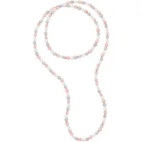 ATELIERS SAINT GERMAIN Lang Collier OPERA van Echte Gecultiveerde Zoetwater Parel Barok 8-9 mm