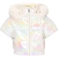 Mymo Bodywarmer geel / groen / pink / offwhite