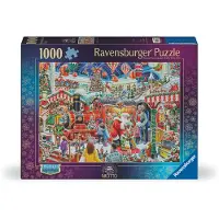 Ravensburger Santa's Steam Train Grotto Puzzel (1000 stukjes)