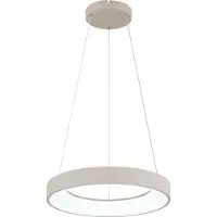 Globo Moderne Hanglamp Gallegos Zand Bruin Ø 50cm