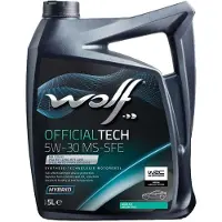 WOLF Officialtech Ms-sfe Sae 5w-30 Motorolie 5l