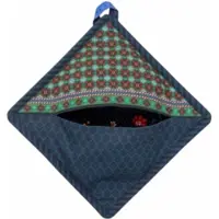 Pip studio Pannenlap Berry Blues Blue 22 x 22 cm (Set van 2)