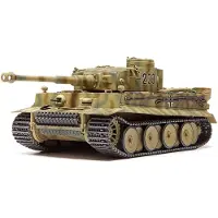 Tamiya Duitse zware Tiger Tank I vroege productie oostfront.