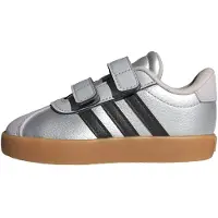 Adidas Sneakers 'VL Court 3.0' zwart / zilver