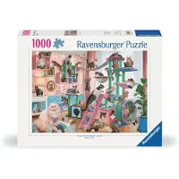 Ravensburger Kattenboom Paradijs 1000 Stuk Puzzel voor Volwassenen - 12000875 - Handgemaakt, Perfecte Pasvorm