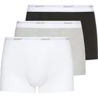 Gant Boxershorts lichtgrijs / grijs gemêleerd / zwart / wit