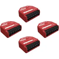 Shelly 1PM Gen3 module | Bluetooth, WiFi | Rood | 4 stuks