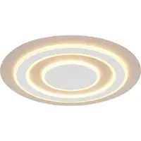 Globo Design plafondlamp Jayden zand bruin Ø 48cm