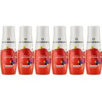 SodaStream 1100206330 - Concentraten - Set van 6 suikervrije grenadineconcentraten - Tot 54L drank (6 stuks)