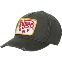 Superdry Pet donkergroen / rood / wit