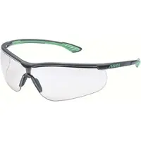 Uvex sportstyle planet veiligheidsbril, UV-bescherming, anticondens, krasbestendig, kunststof, antracietgroen