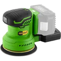 Procraft PX20BLbb accu excentrische schuurmachine 20 V 125 mm borstelloos + 1x accu 4,0 Ah + oplader