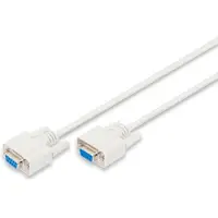 Digitus AK-610106-020-E seriële kabel Beige 2 meter D-Sub9