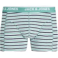 Jack & Jones Heren boxershorts trunks jackoda gestreept 3-pack