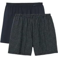 Calida Boxershorts nachtblauw / wit