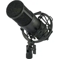Renkforce USB-studiomicrofoon CU-4 Zendmethode:Kabelgebonden Incl. kabel, Incl. koffer, Incl. shockmount