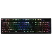 Onlan Bedraad Mechanisch Gaming toetsenbord CA-290 Franse Azerty met laag profiel Zwart