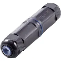 Renkforce RJ45 Netwerk Adapter CAT 6 [1x RJ45-bus - 1x RJ45-bus] Zwart