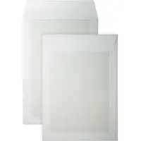 DULA Bordrug Enveloppen - EA4 - 220 x 312 mm - 200 stuks- Zelfklevend met plakstrip - 120 Gram -