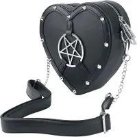 Heartless - Gothic Handtas - Pentahaunt - Love Bag - voor Vrouwen - zwart | Maat Standard