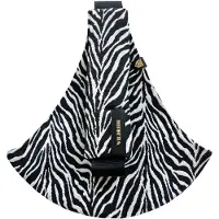 Wildride Black Kinderdraagzak Zebra