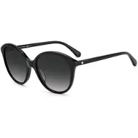 Kate spade BRIA/G/S zonnebril met grijze lens en zwarte afwerking